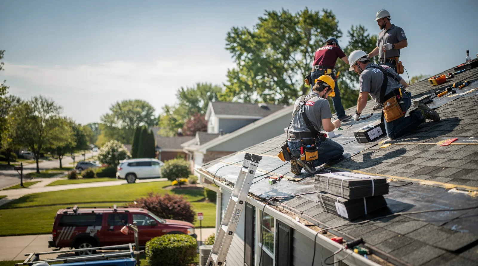Roof Repair in Harvey, IL around you